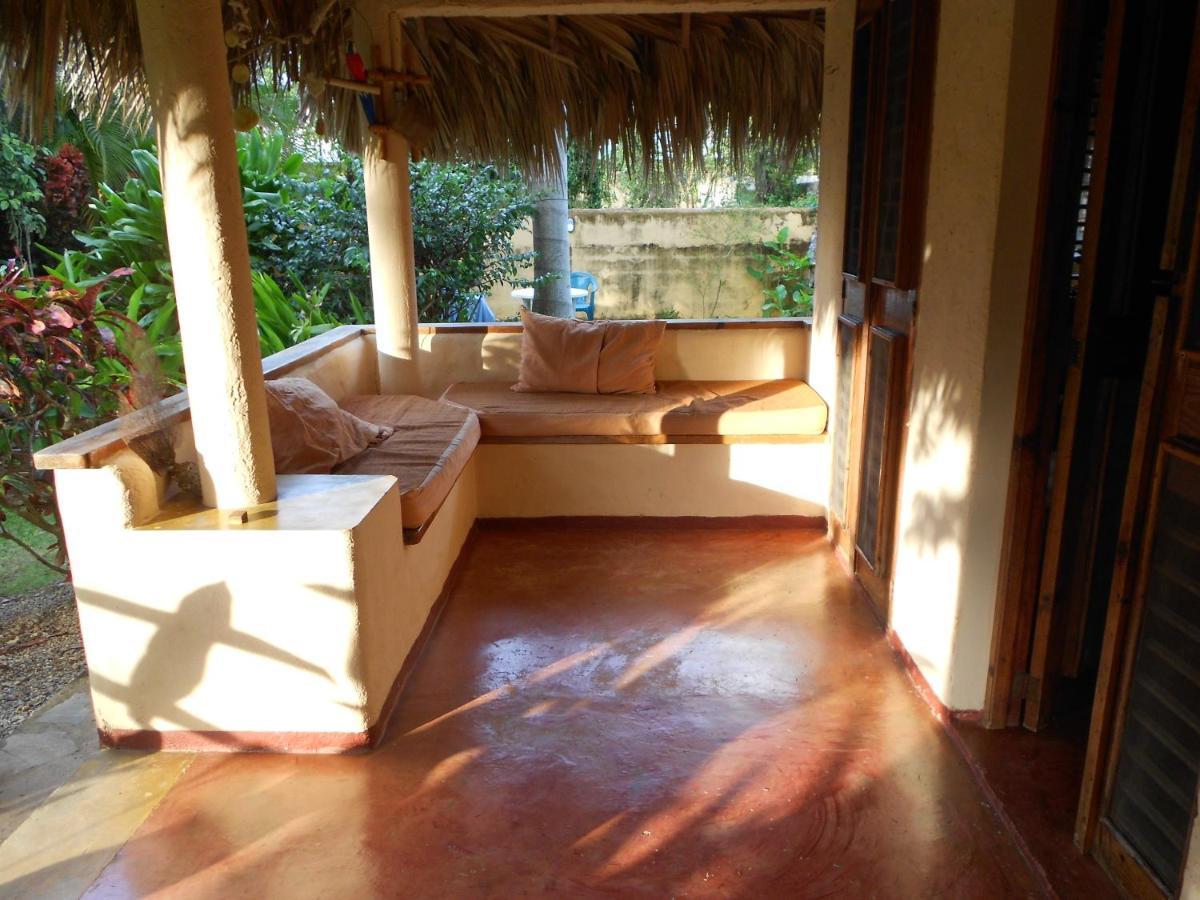 Palm-Covered House In The Tropical -Casa Oli Las Galeras Bagian luar foto